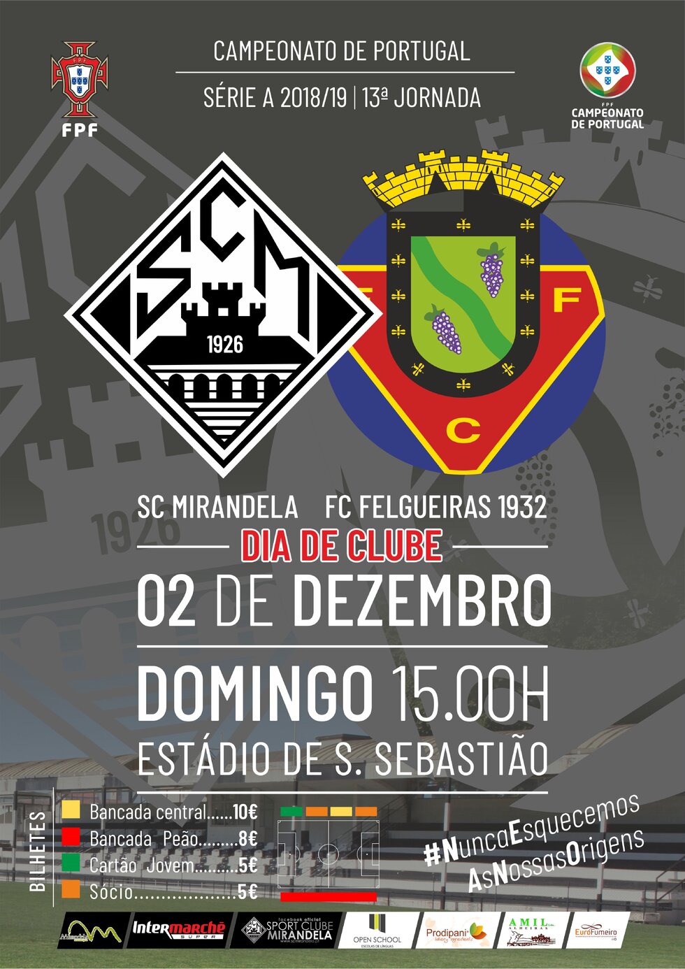 cartaz_jogo_campeonato_s_niores_A__SC_Mirandela_vs_FC_Felgueiras_1932