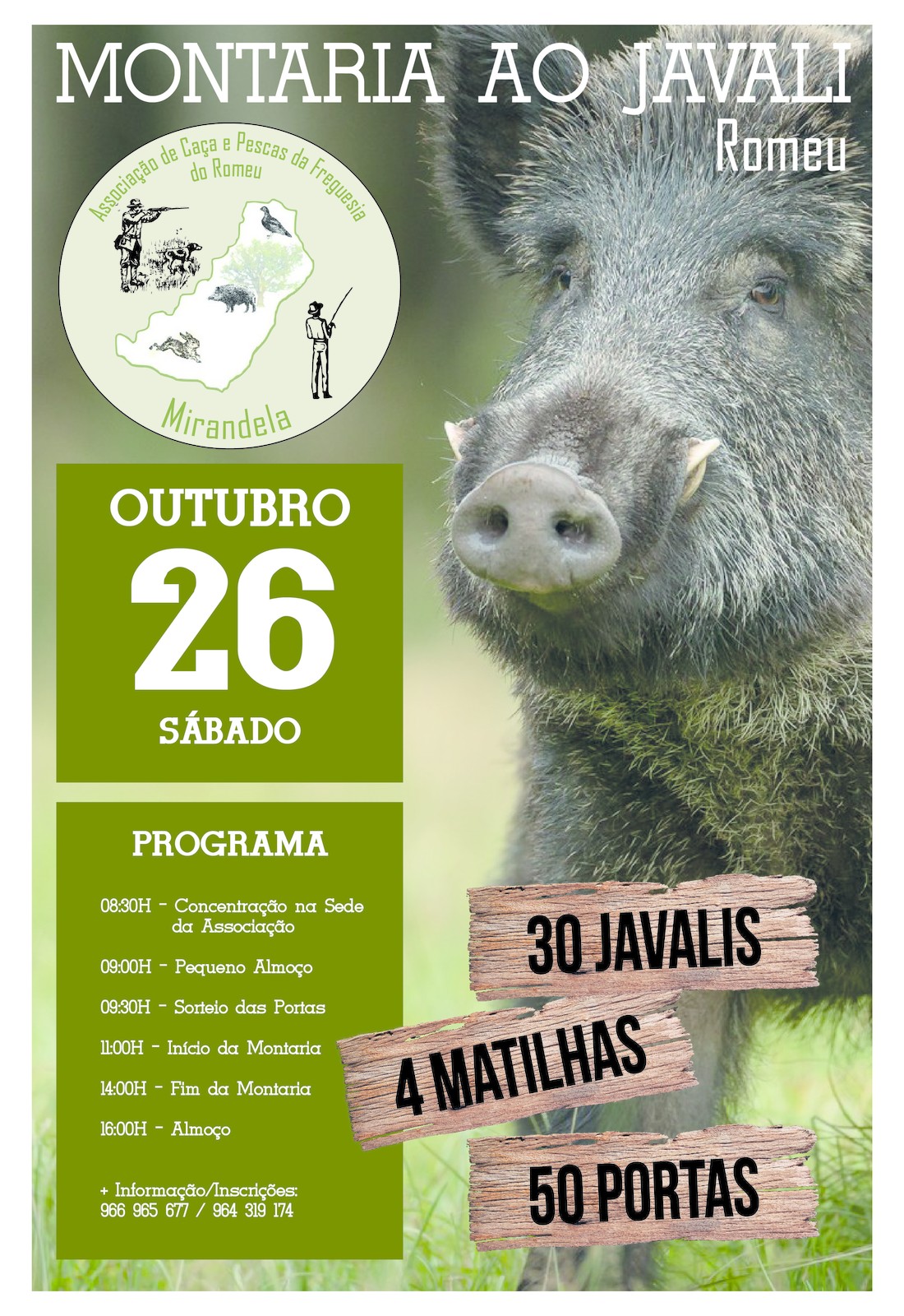 Semana Gastronómica do Javali e outras caças à mesa nos fins de semana de  outubro