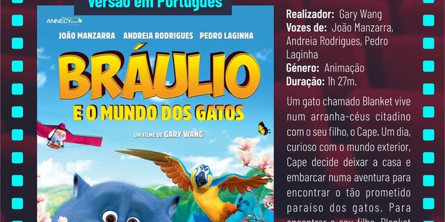 cartaz_filme_matine_braulio_e_o_mundo_dos_gatos