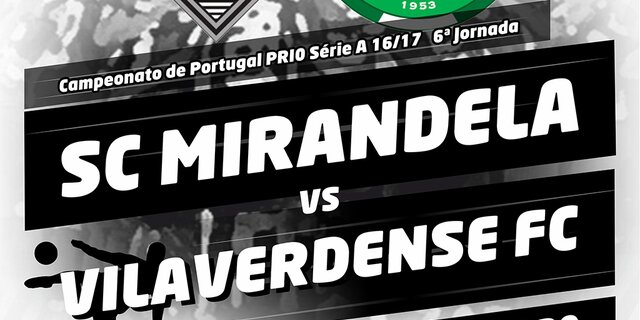 cartaz_jogo_de_Futebol__CPPrio_SC_Mirandela_vs_Vilaverdense_FC