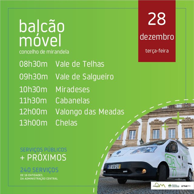 Balcão Móvel - Dezembro 2021