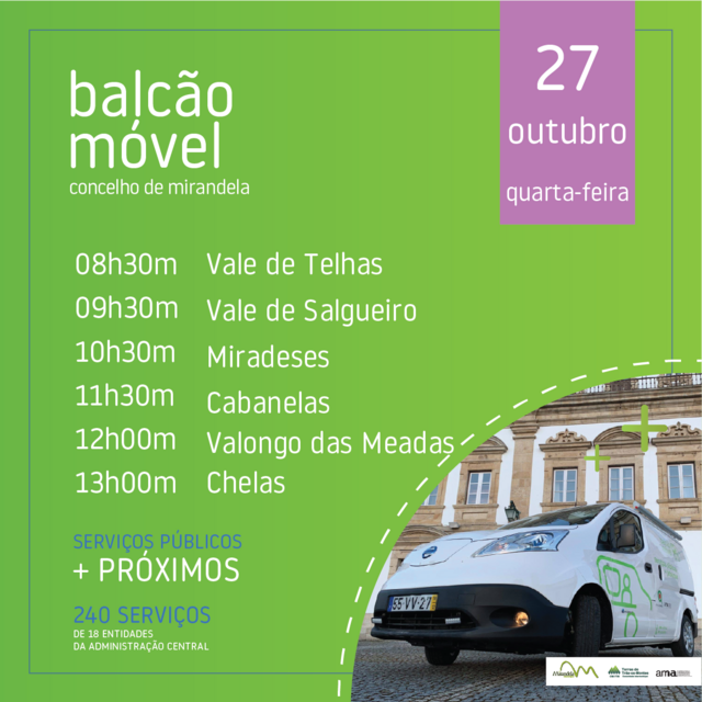 Balcão Móvel - Outubro 2021