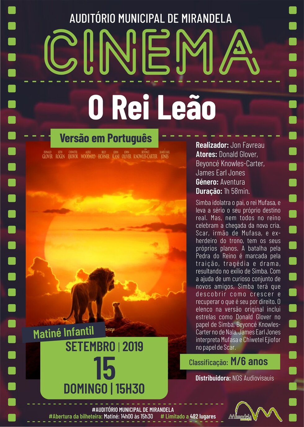 cartaz_filme_matine_o_rei_leao