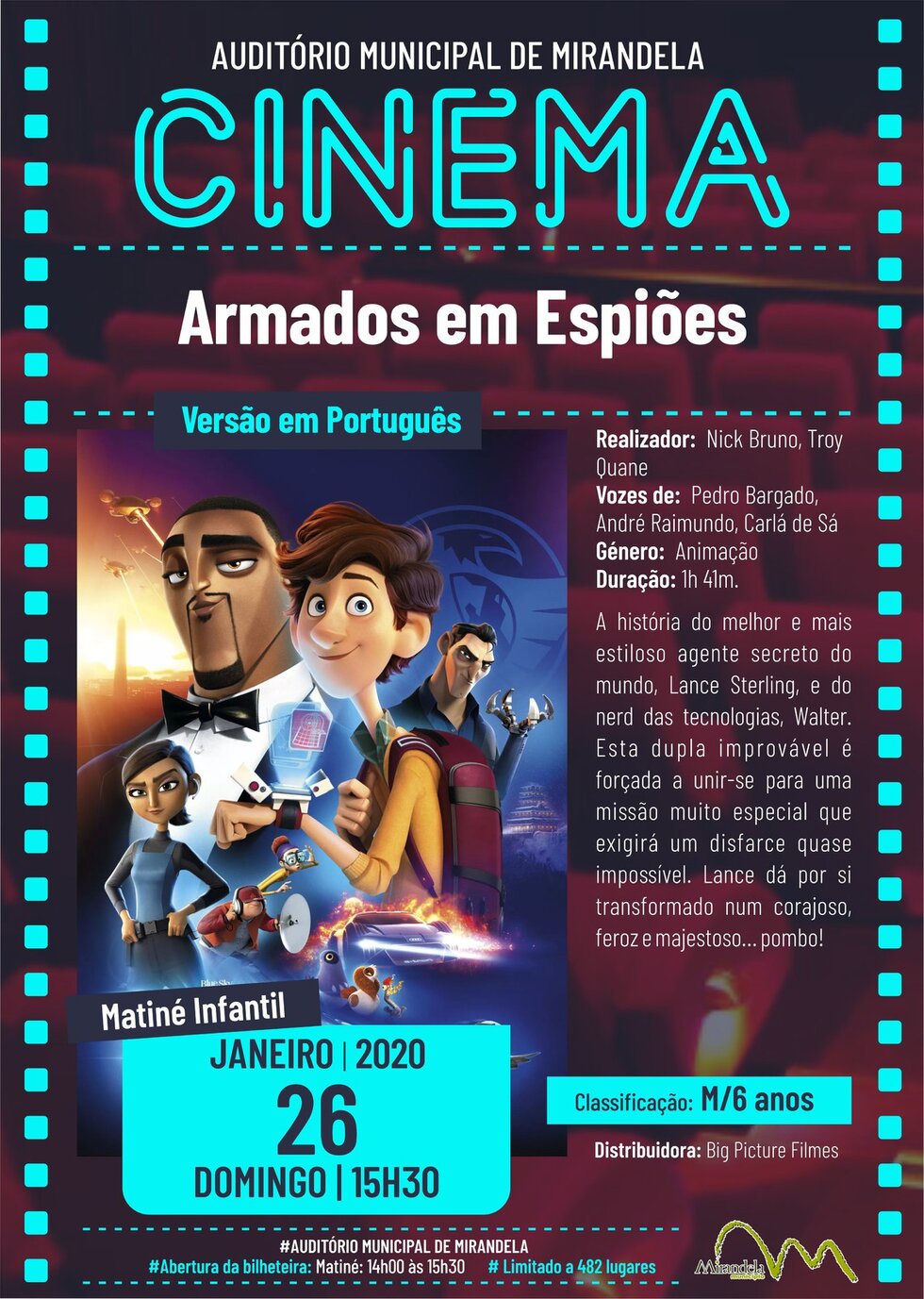 cartaz_filme_matine_armados_em_espioes