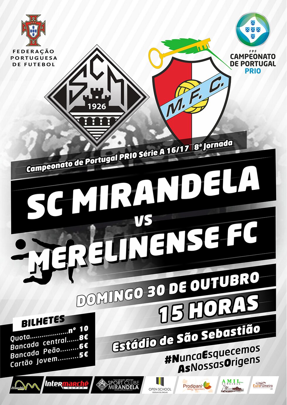 cartaz_jogo_de_Futebol__CPPrio_SC_Mirandela_vs_Merelinense_FC