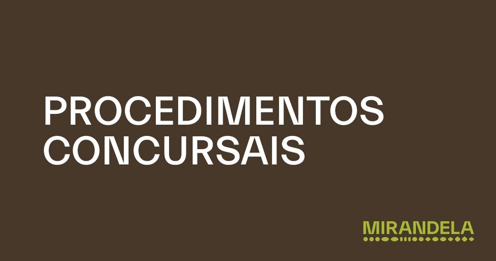 Procedimentos Concursais